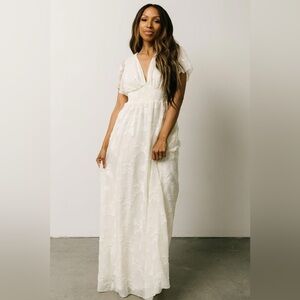 Baltic Born Evelyn Smocked Maxi Dress Size XS